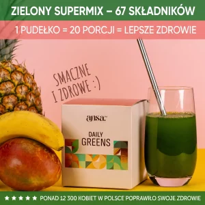 ansa™ Daily Greens – Smaczny, naturalny napój do „restartu” mikrobiomu