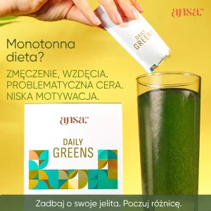 ansa™ Daily Greens – Smaczny, naturalny napój do „restartu” mikrobiomu